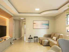 Apt w/ 3 BR & Grill 400m From the Beach Prs0101