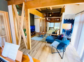 48坪！道後温泉付近駐車場有り清潔さと設備の充実さが高評価 大切な家族仲間と広々とくつろげます