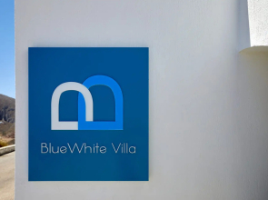 Blue White Villa