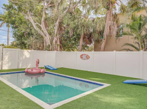 Heated Pool + Backyard: North Palm Beach Retreat!