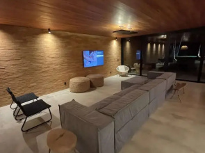 Casa Exuberante em Frente ao mar com 5 Suites
