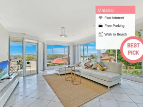 Sydney Malabar Family Sea View +Parking Nmb109