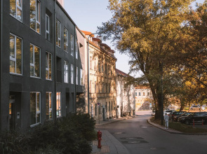 Bright with view apartment in Vilnius Old Town by IVIS House