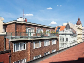 Stylish apartment with terrace in center Prague
