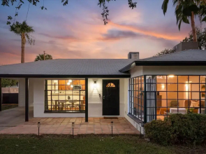 Mid-century Modern Oasis w Calm Backyard Escape
