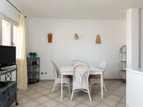 It consists of a large living room with comfortable sofa bed for 2 persons, two double bedrooms with-S'ABBA DI SU