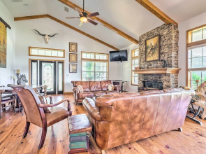 House w/ Wraparound Porch, 1/2 Mi to Lake!