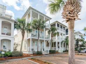 Pet Friendly Seacrest Beach Home With Room for 14