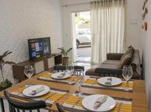 Mar Doce Lar Home - Apartamento a 3 minutos da Praia