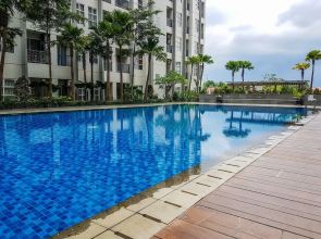 New Furnished 1BR Saveria Apartment near BSD City By Travelio
