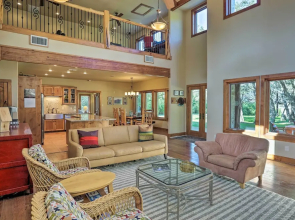 Riverfront Blanco Home w/ Shaded Porch + Hot Tub