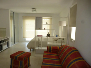 1-1/2 AMB c/BALCON SOLEADO en EDIFICIO FRENTE AL MAR