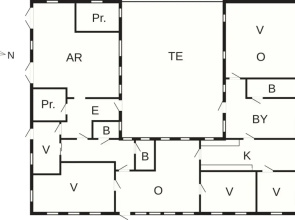 9 Person Holiday Home in Tim