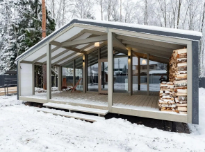 House with a sauna