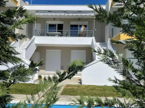 Fewo Griechenland, 400 m zum Strand, zwischen Thessaloniki und Kavala