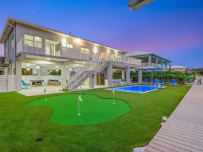 Saltwater Social Game Room Pool Dock Views