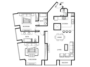 LUX  Cayan Superior Suite 4 Dubai Marina