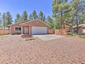 Fenced Yard, Fire Pit: Quiet Show Low Home!