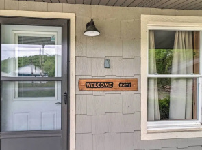 Expansive Cotter Cabin on White River w/ Deck!