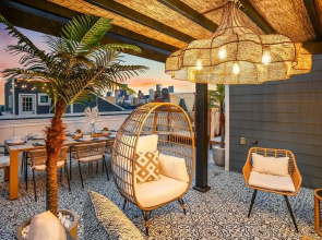 The Green Haus Luxxe Cabana Rooftop Retreat