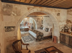Отель Şah Saray Cave Suites Halal