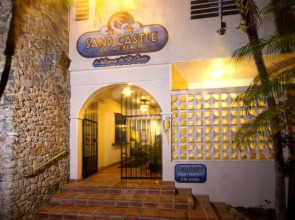 Sand Castle on the Beach