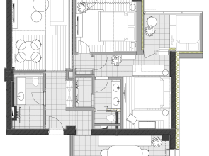 HOLT - Incredible 3 bedroom, 2 bathroom apartment in the heart of Bucharest
