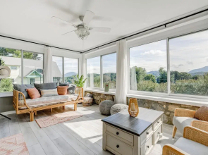 Updated + Modern Waynesville Cottage w/ Fire Pit