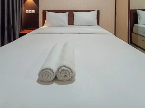 Brand New and Homey Studio at Tamansari Skylounge Makassar Apartment