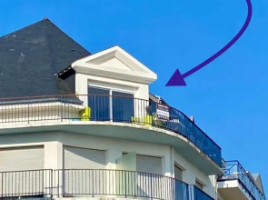 Superbe appartement 4 personnes Le Pouliguen avec vue magnifique sur le port et la mer