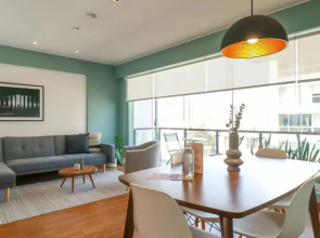 w Lovely 2BR With Balcony in Miraflores