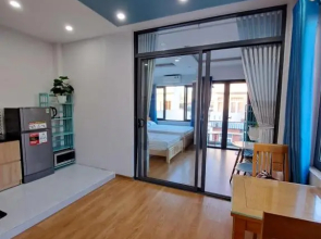 Yume Apartment - Homestay Đà Nẵng- Căn hộ 1 PN- Ban công
