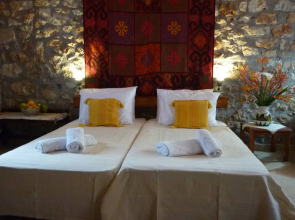 Big Blue All Stone Traditional House