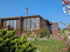 4pers House Christine w Sauna, Winter garden & fishing pier