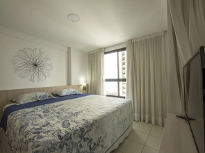 Novo apartamento Ponta Negra 6 pessoas