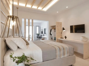 Phos the Boutique - Luxury Villas Suites Santorini Honeymoon Suite With Heated Infinity Pool - Caldera Sea View