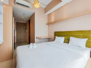 Homey And Modern Studio At Tree Park City Cikokol Apartment