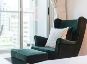 Marco Polo - Studio with Marina View + Huge Balcony in Marina