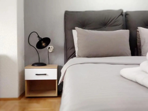 Care's studio apartment