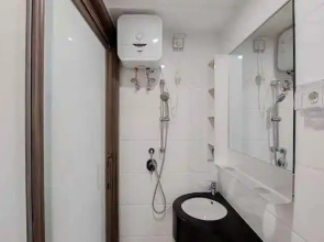 Studio Apartment with Cozy Design at Sky House BSD Apartment By Travelio
