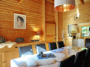 Charming, Wooden Chalet With Sauna in a Forested Location Near Durbuy