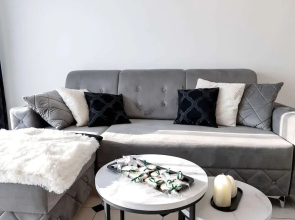 Apartment Overlooking the River, Sauna, Dziwnow