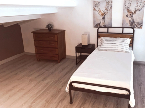 Cozy one-bedroom & mezzanine apartment