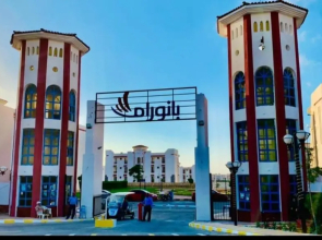 شاليه بحديقة يري البحر , بانوراما بيتش ريزورت , الساحل الشمالي The North Coast , Sea View Garden Chalet