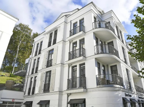 Villa "Paula" F501 WG 01 "Findling" strandnah mit Kamin, Terrasse, Balkon