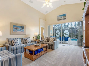 Award Winning Vacation Home With South Facing Pool And Spa Overlooking Conservation Land