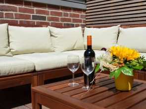 Lotsenlounge mit Meerblick, Balkon & Parkplatz - ABC238