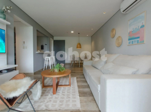 Acogedor apartamento con balcón y parilla 1D002