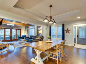 Lakefront Butler Home w/ Hot Tub & Fire Pit!