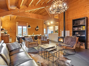 Elegant Chalet in Manhay With Sauna